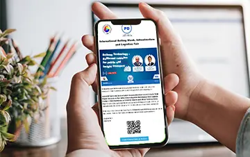 Event Invitation with QR code