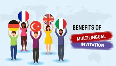Multilingual Event Invitiation and interface