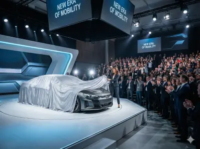 Press conference attendees with separate media accreditation badges and VIP entry point access